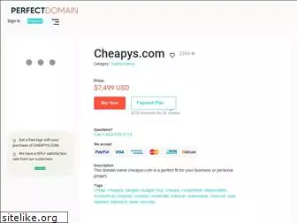 cheapys.com