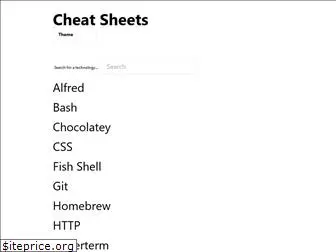 cheatsheets.xyz