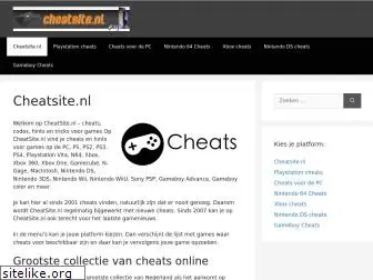 cheatsite.nl