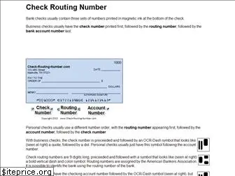 check-routing-number.com