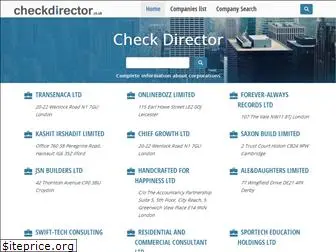 checkdirector.co.uk