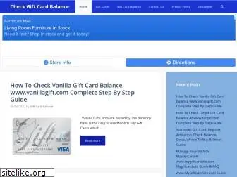 checkgiftcardbalancex.com