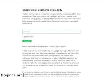checkgmailavailability.com