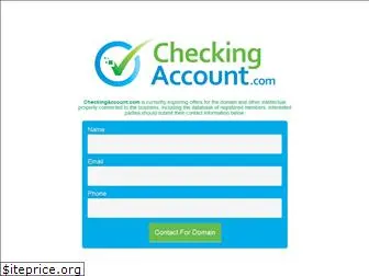 checkingaccount.com