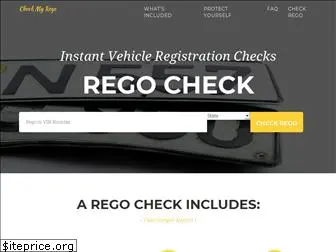 checkmyrego.com.au