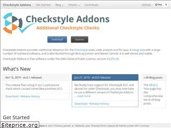 checkstyle-addons.thomasjensen.com