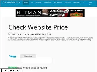 checkwebsiteprice.com