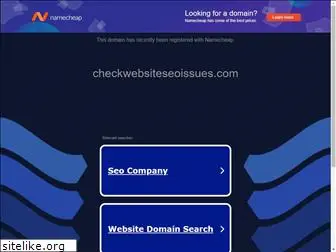 checkwebsiteseoissues.com