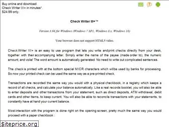 checkwriter-printer.com