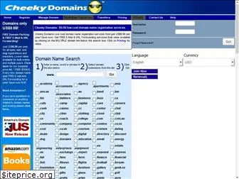 cheekydomains.com