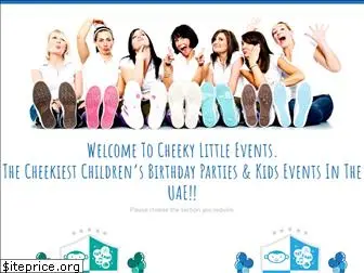 cheekylittleevents.com