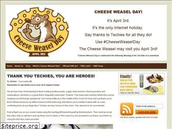 cheeseweaselday.com