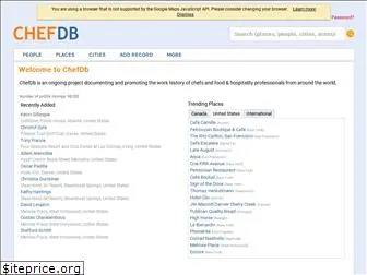 chefdb.com