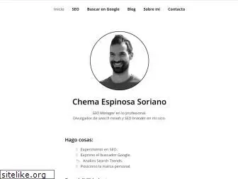 chemaespinosa.com