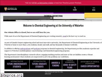 chemeng.uwaterloo.ca