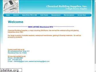 chemicalbuildingsupplies.com