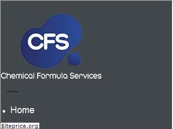 chemicalformulaservices.com