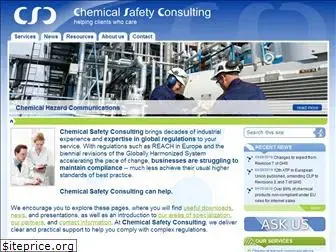 chemicalsafetyconsulting.com