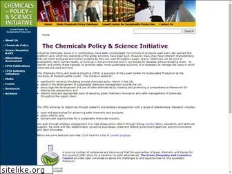 chemicalspolicy.org