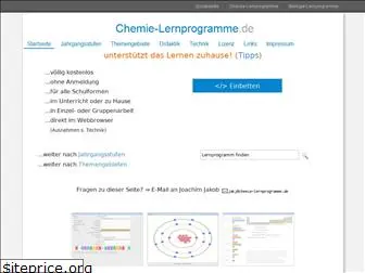 chemie-lernprogramme.de