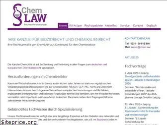 chemikalienrecht.eu