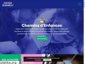 cheminsdenfances.org