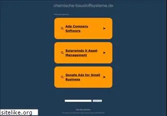 chemische-baustoffsysteme.de