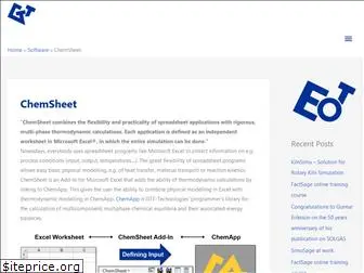 chemsheet.com