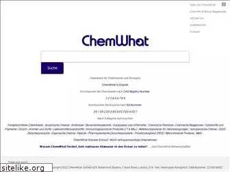 chemwhat.de