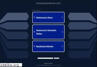 chequersseafood.com