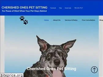 cherishedonespetsitting.com