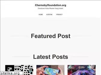 chernobylfoundation.org