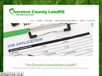 cherokeecountylandfill.com