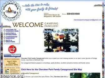 cherokeeparkcampground.com