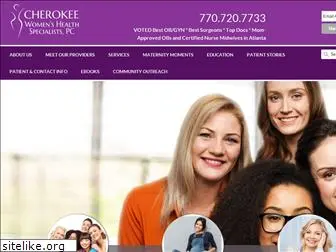 cherokeewomenshealth.com