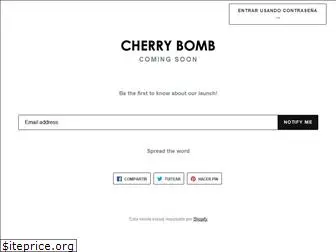 cherrybombthelabel.com