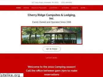 cherryridgecampsites.com