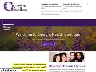 cherylshealthboutique.com