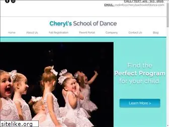 cherylsschoolofdance.com