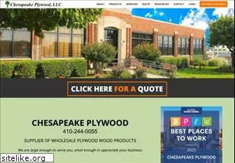 chesapeakeplywood.com