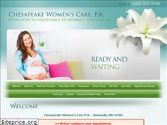 chesapeakewomenscare.com