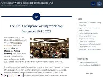 chesapeakewritingworkshops.com