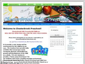 chesterbrookpreschool.org