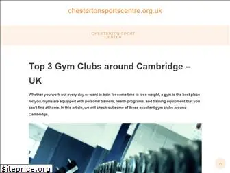 chestertonsportscentre.org.uk