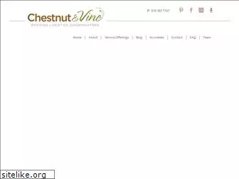 chestnutandvineweddings.com