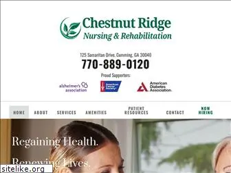 chestnutridgenursingandrehabilitation.com