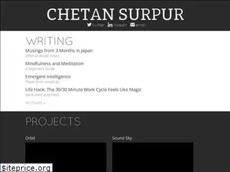 chetansurpur.com