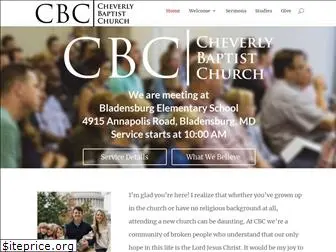 cheverlybaptist.org