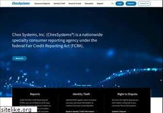 chexsystems.net