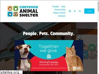 cheyenneanimalshelter.org